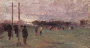Arthur streeton The National Game china oil painting artist